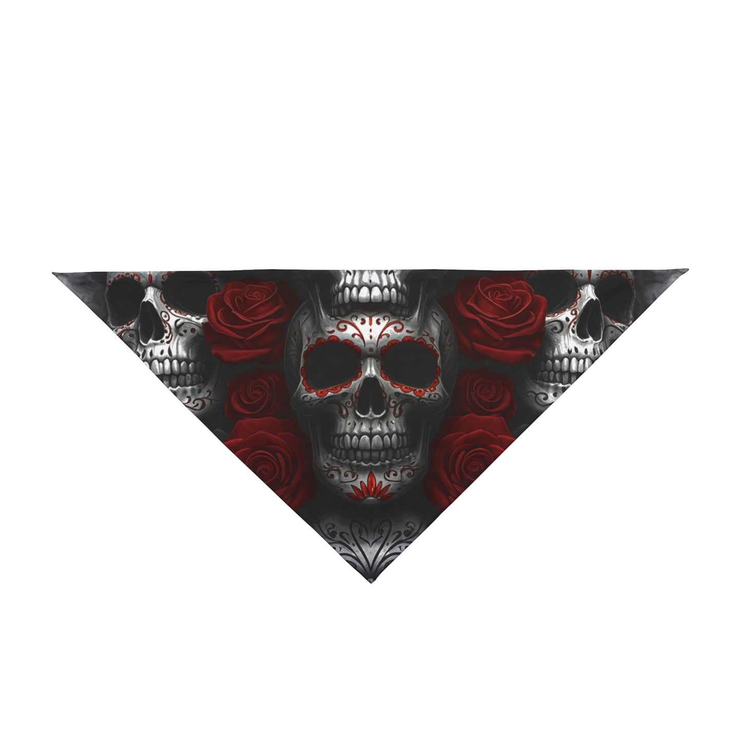 LaCatrina Edge: Chic Skull Pet Bandana #25