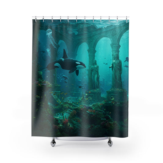 Atlantis Edge: The Lost City #6 Shower Curtain