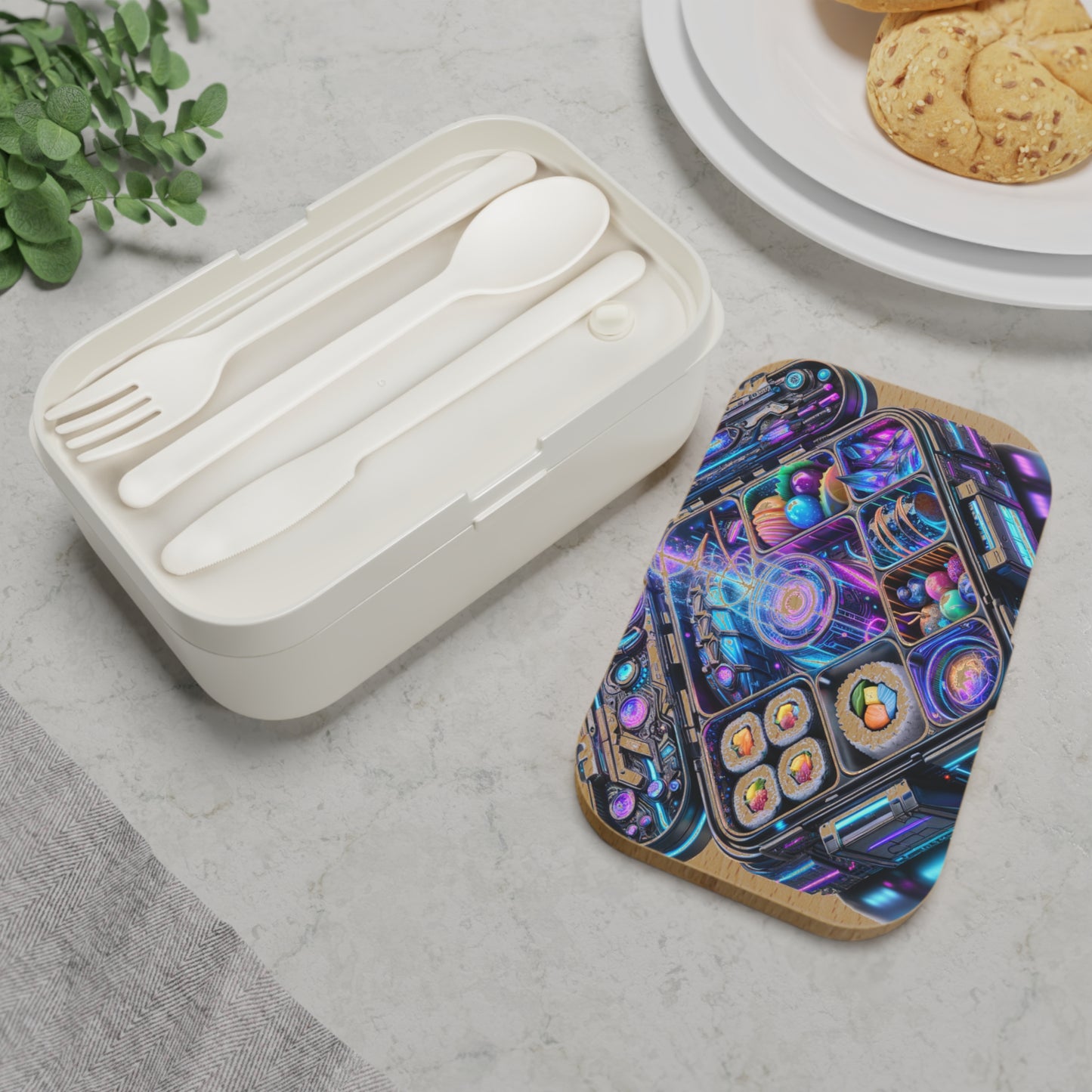 Edgy Eats: AI-Style #8 Bento Lunch Box