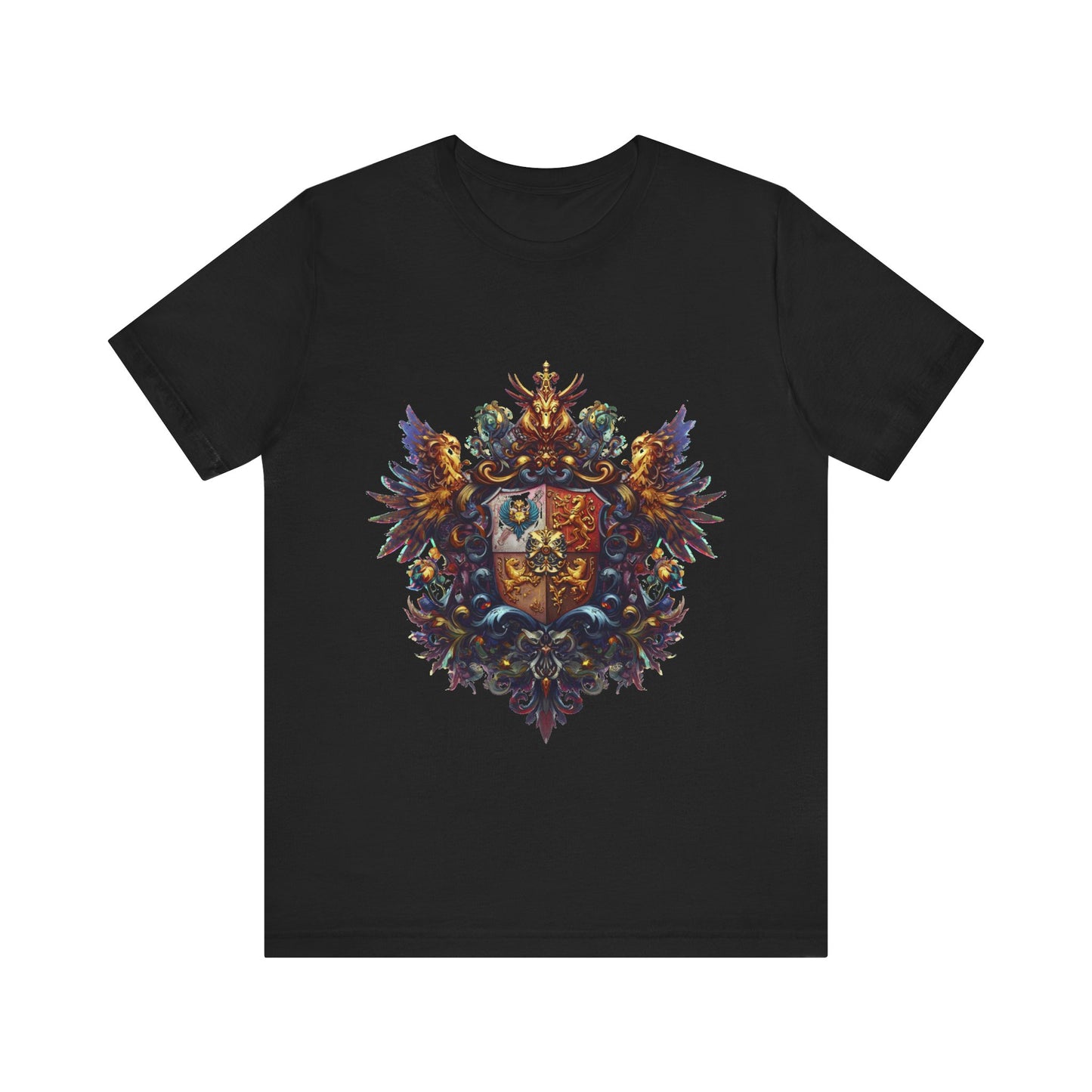 Guild Emblem Fusion Tee - Trendy Unisex Style #43