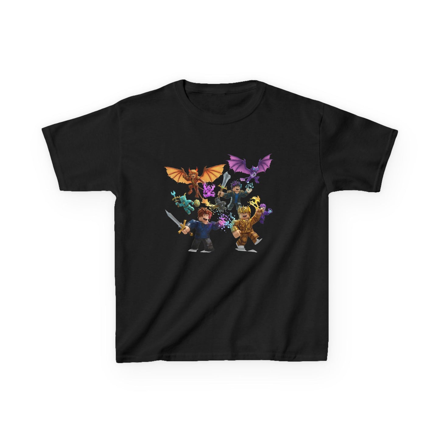 Pixel Pals Adventure - Kids' Trendy Voxel Tee