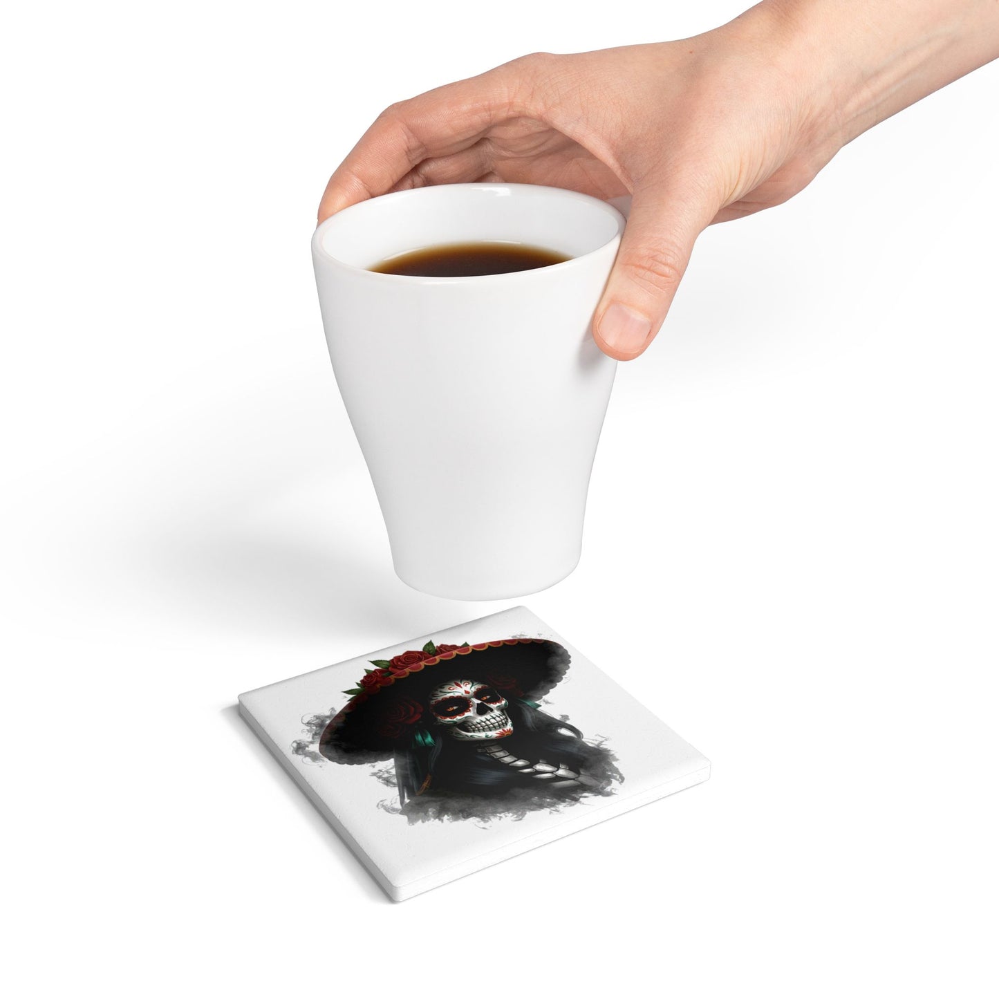 LaCatrina Edge: Ceramic Coaster #4