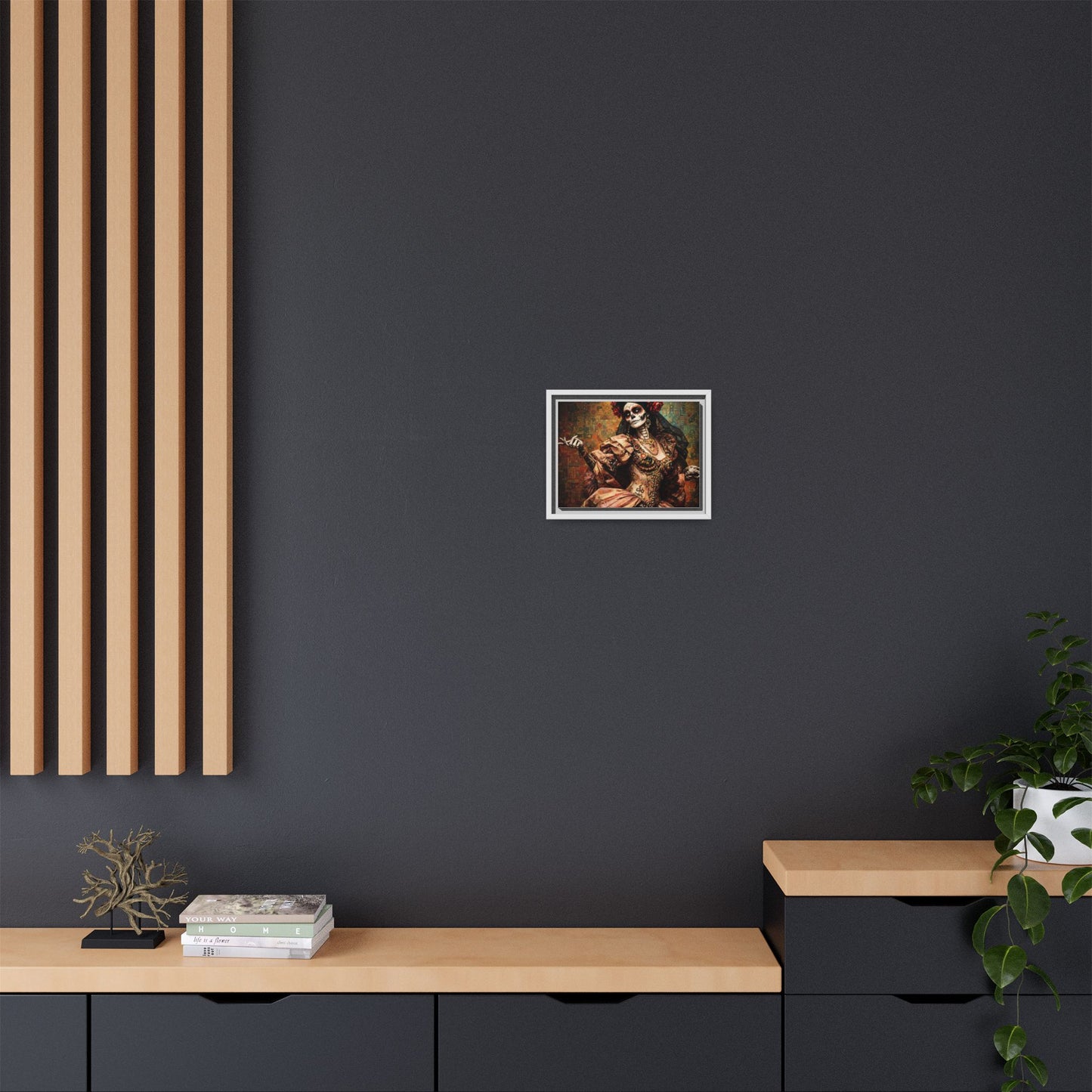 LaCatrina Elegance: Professional Art Series #6 - Framed Matte Canvas