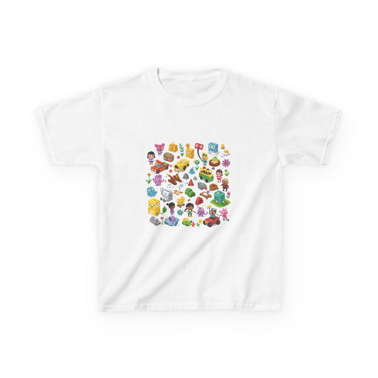 Level Up! Kids' Casual Gamer Tee - Bocatoca Style #4