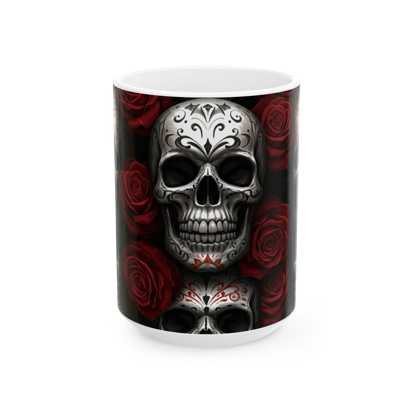 LaCatrina Charm Ceramic Mug - Casual Sip in Style (11oz & 15oz)