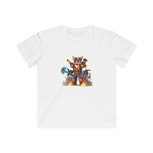 Pixel Power Player - Kids' Fine Jersey Tee