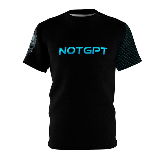NOTGPT Cyan Dreams — Relaxed Fit Tee - All-over Print