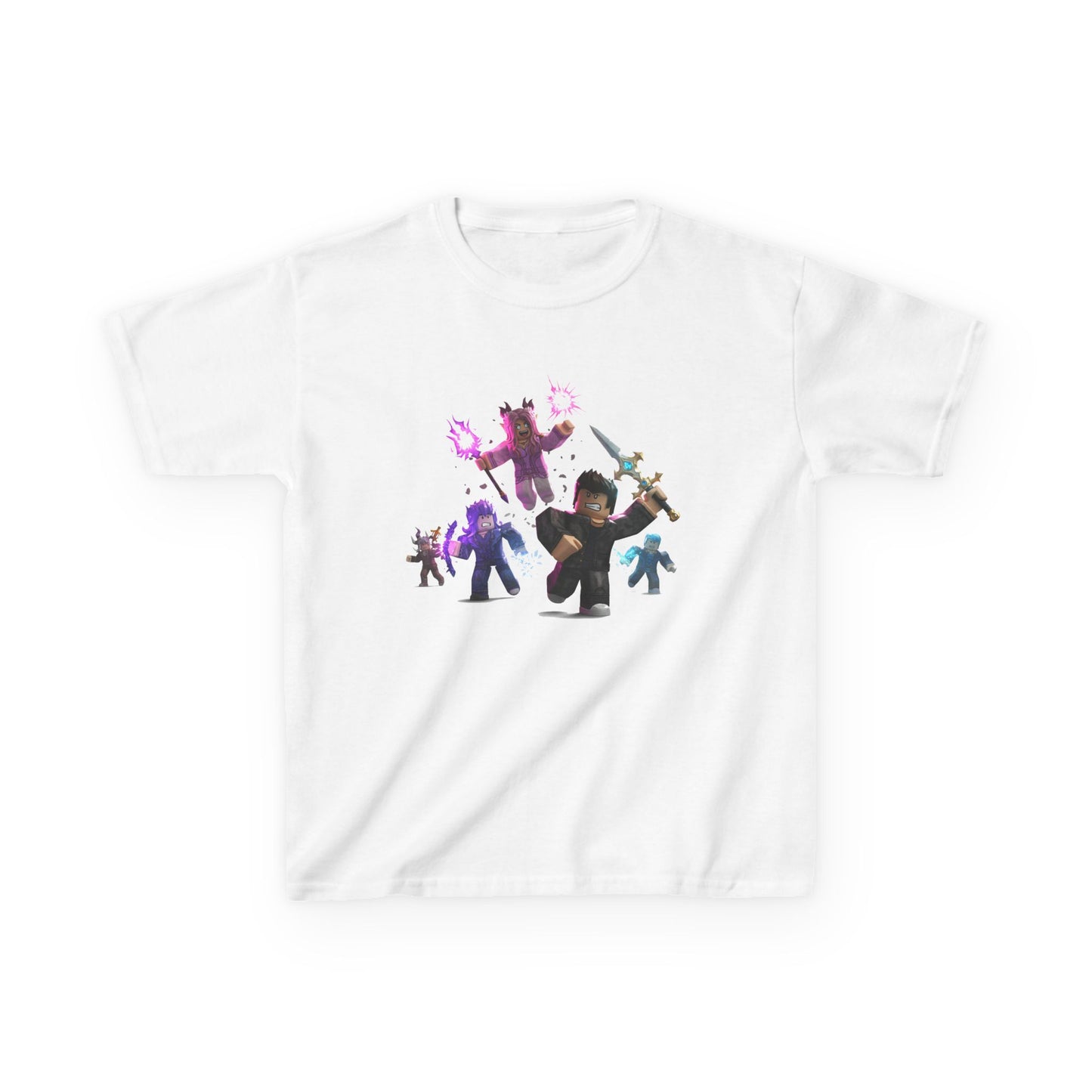 Pixel Pals Adventure - Kids' Trendy Voxel Tee