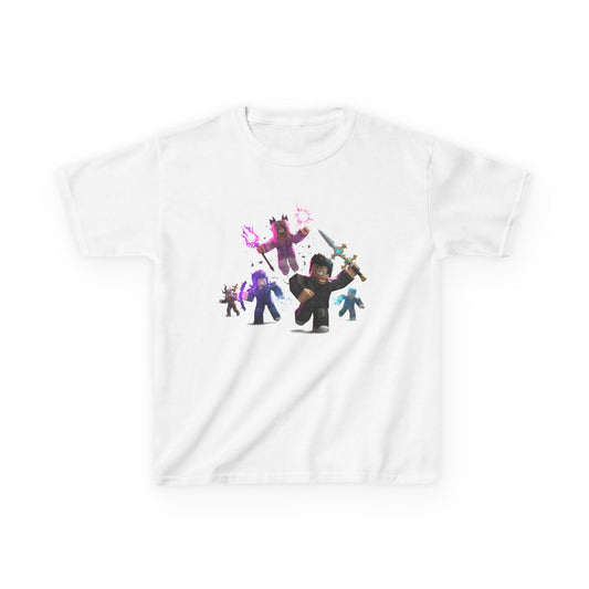 Pixel Pals Adventure - Kids' Trendy Voxel Tee