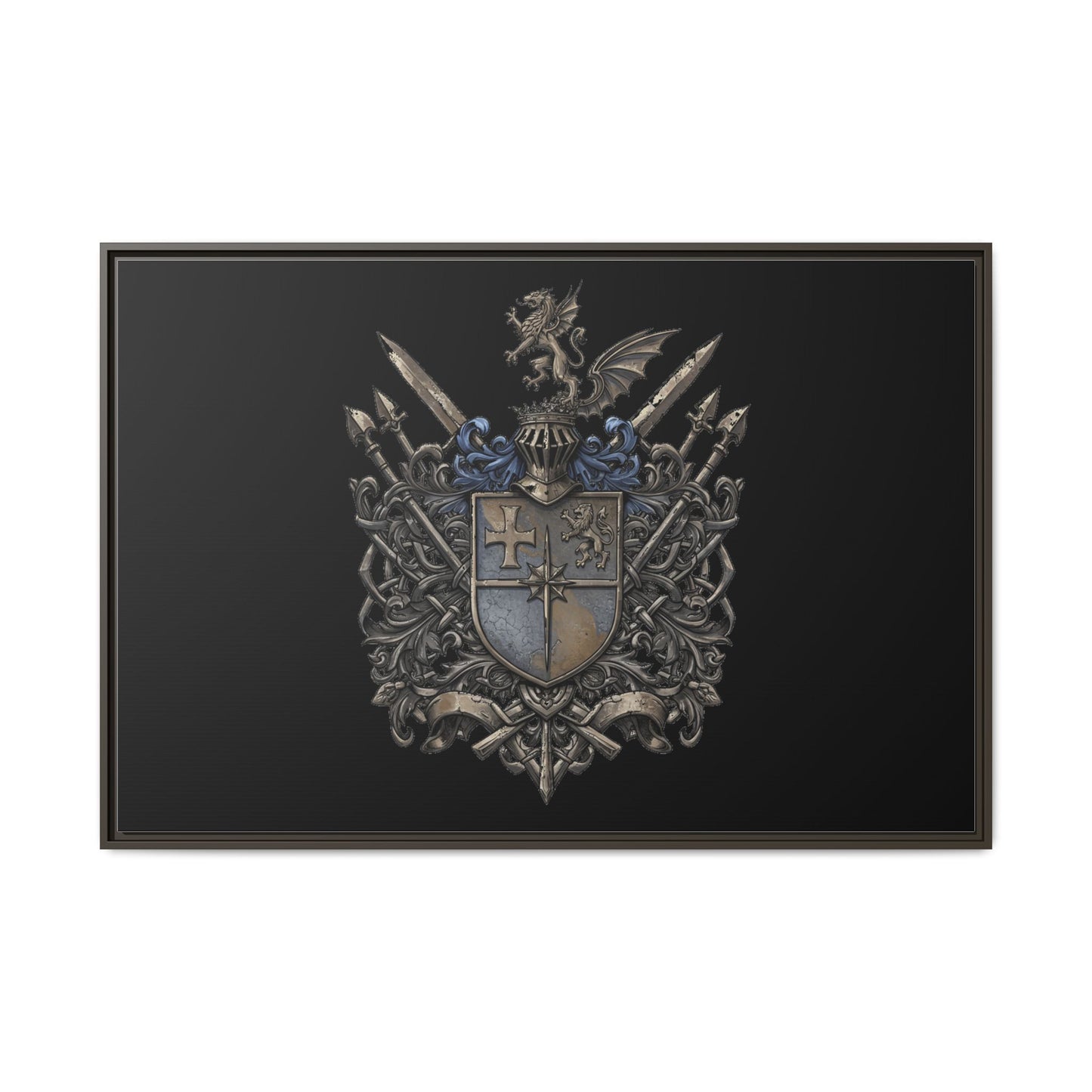 Guild Edition #9: Multicolor Matte Canvas Art