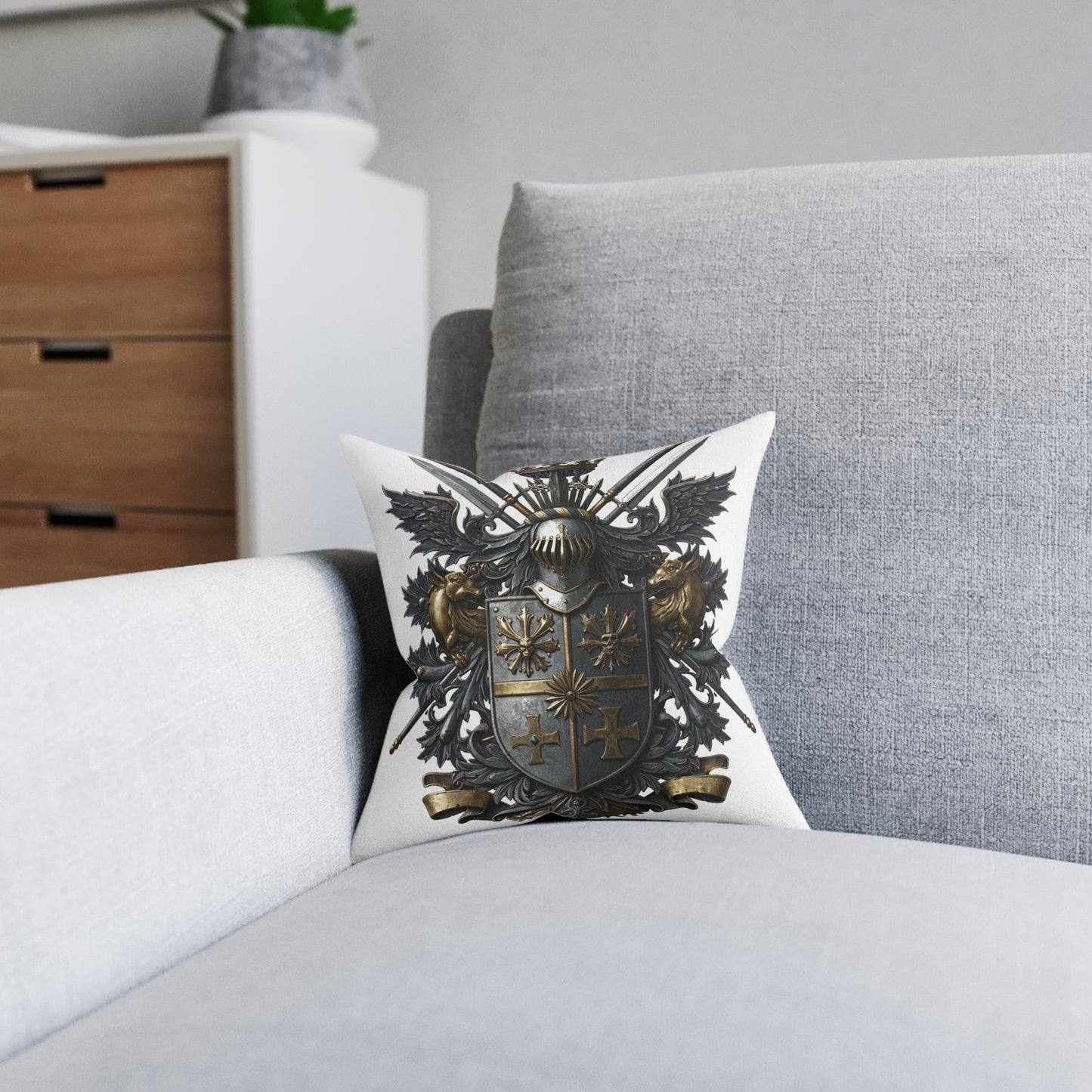 Urban Edge Square Pillow - Guild Edition #7