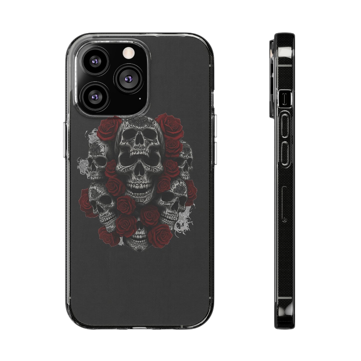 LaCatrina Edge: Clear Silicone Case for Bold Spirits