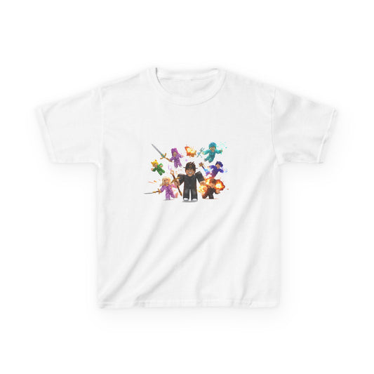 Voxel Adventure Kids' Tee - Unique Pixel Power!