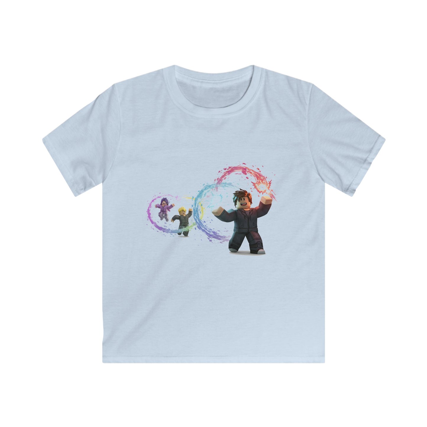 Pixel Pals Adventure - Kids' Casual Softstyle Tee