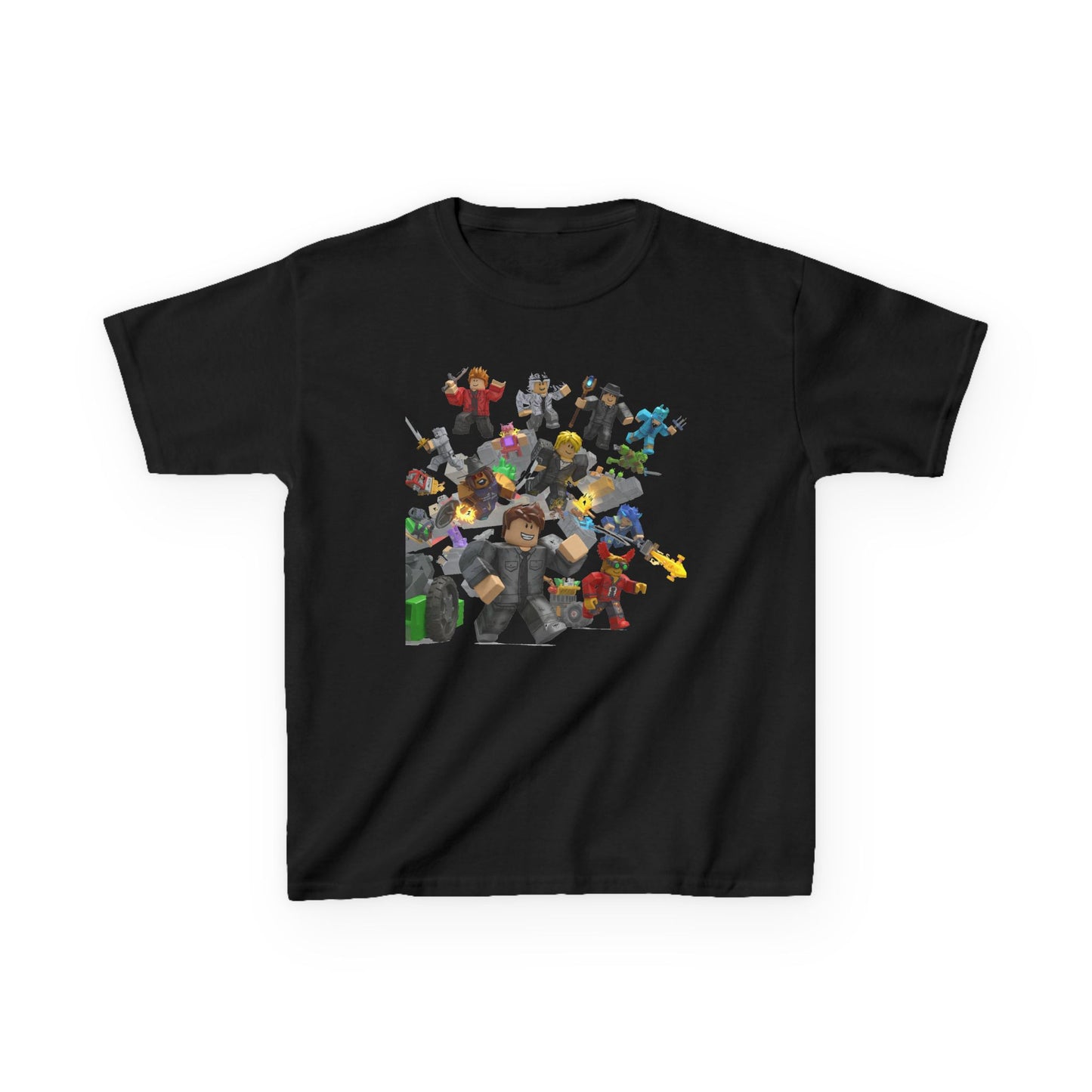 Pixel Pals Paradise - Kids' Trendy Voxel Tee
