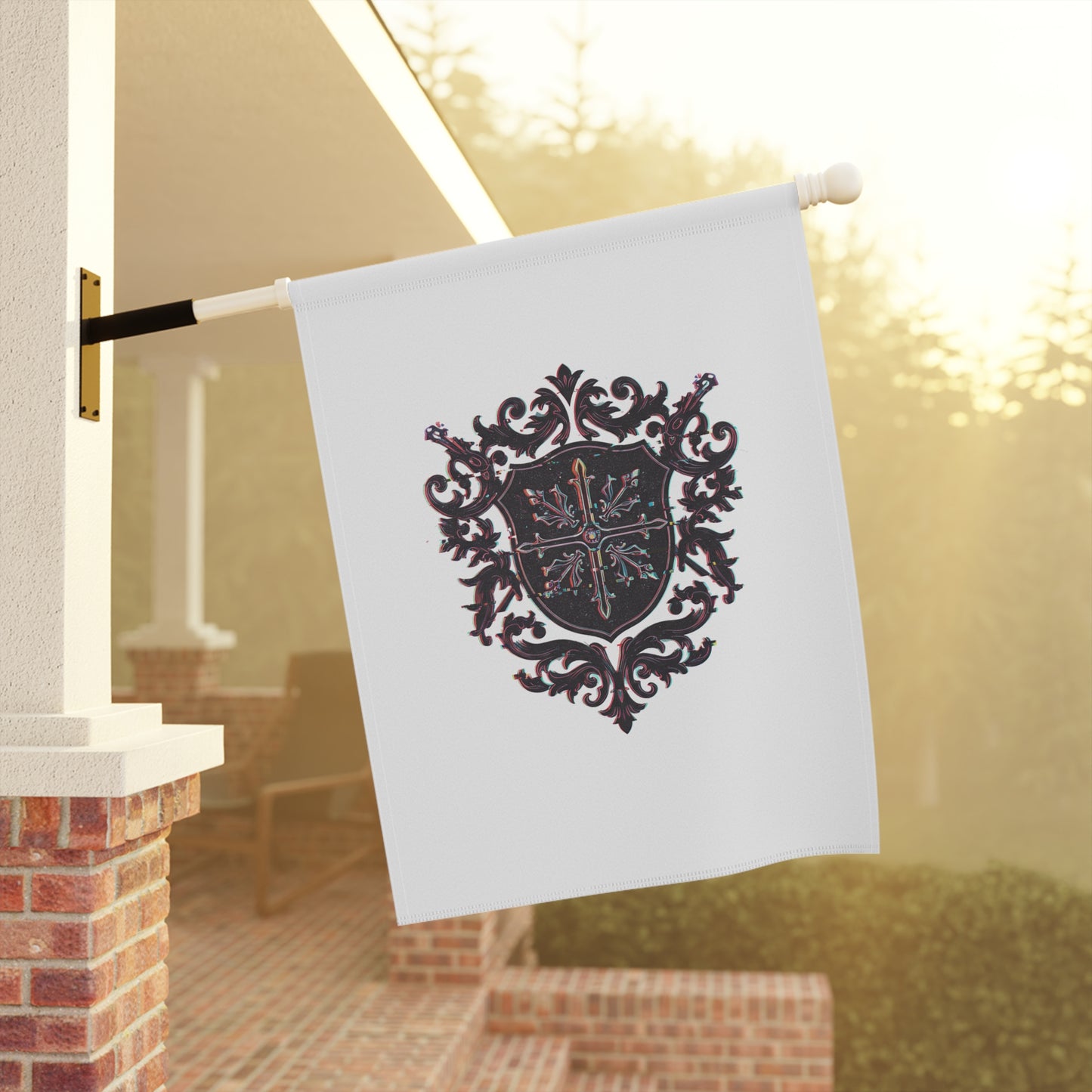Chic Guild Emblem Banner - Elevate Your Outdoor Decor