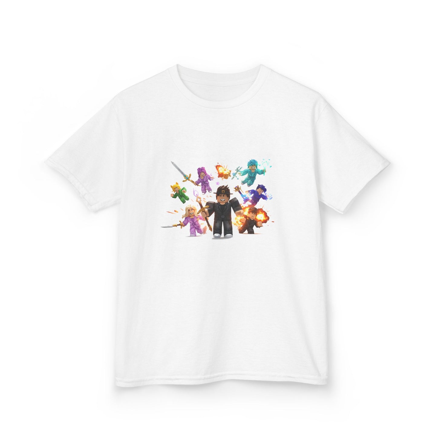 Voxel Adventure Kids' Tee - Unique Pixel Power!