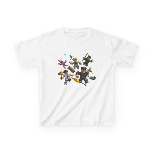 Voxel Adventure Kids Heavy Cotton™ Tee - Trendy Edition