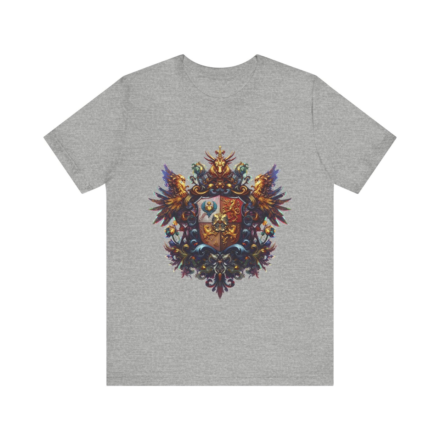 Guild Emblem Fusion Tee - Trendy Unisex Style #43