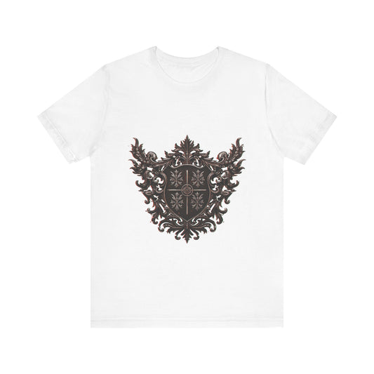 Guild Emblem Fusion Tee – Trendy Unisex Jersey Style