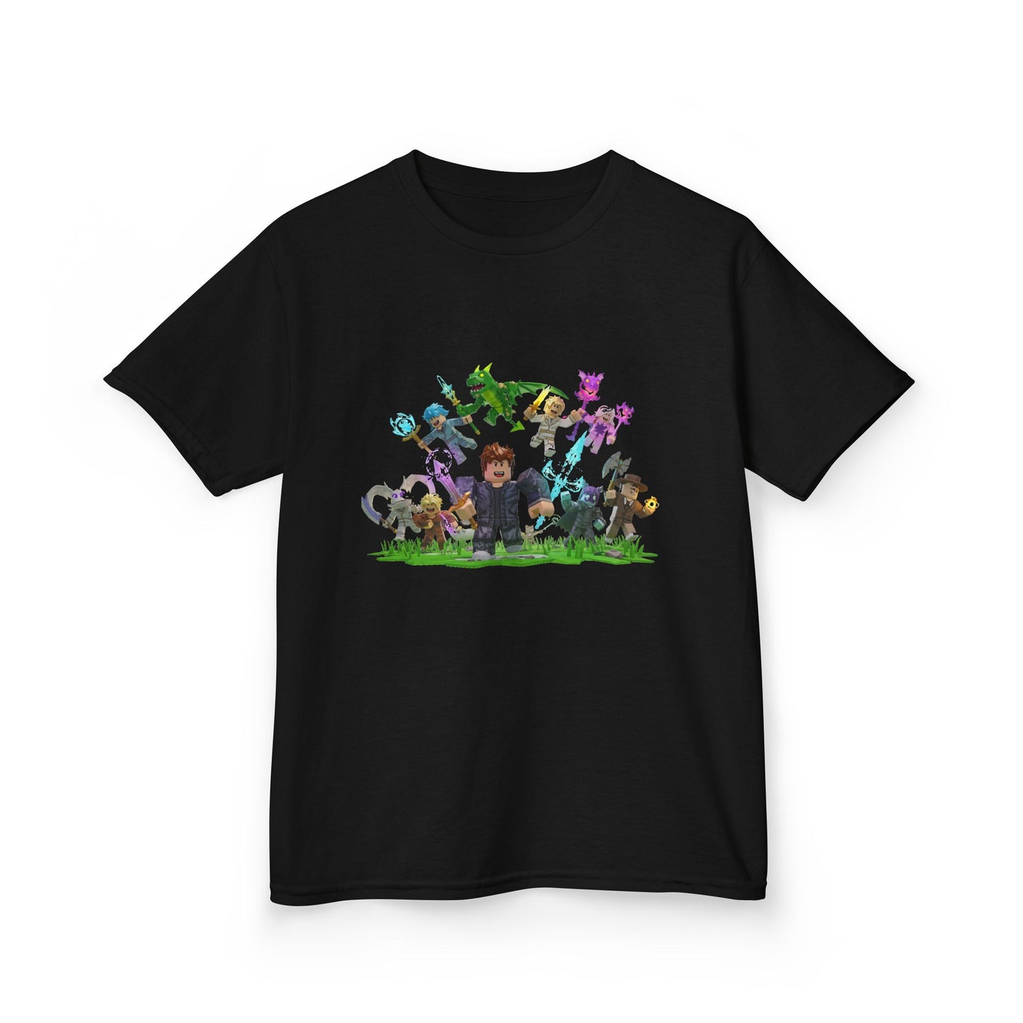 Pixel Power Kids Tee - Voxel Adventure Edition