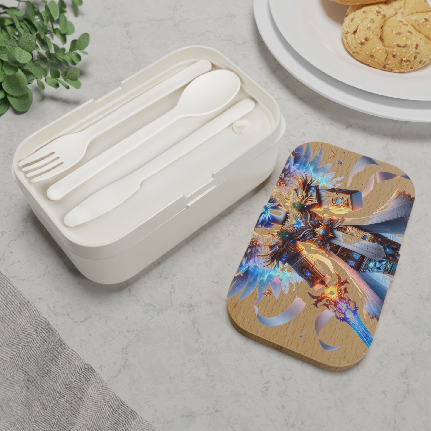 Sleek Minimalist Bento Box #18 - Perfect for On-the-Go Meals!