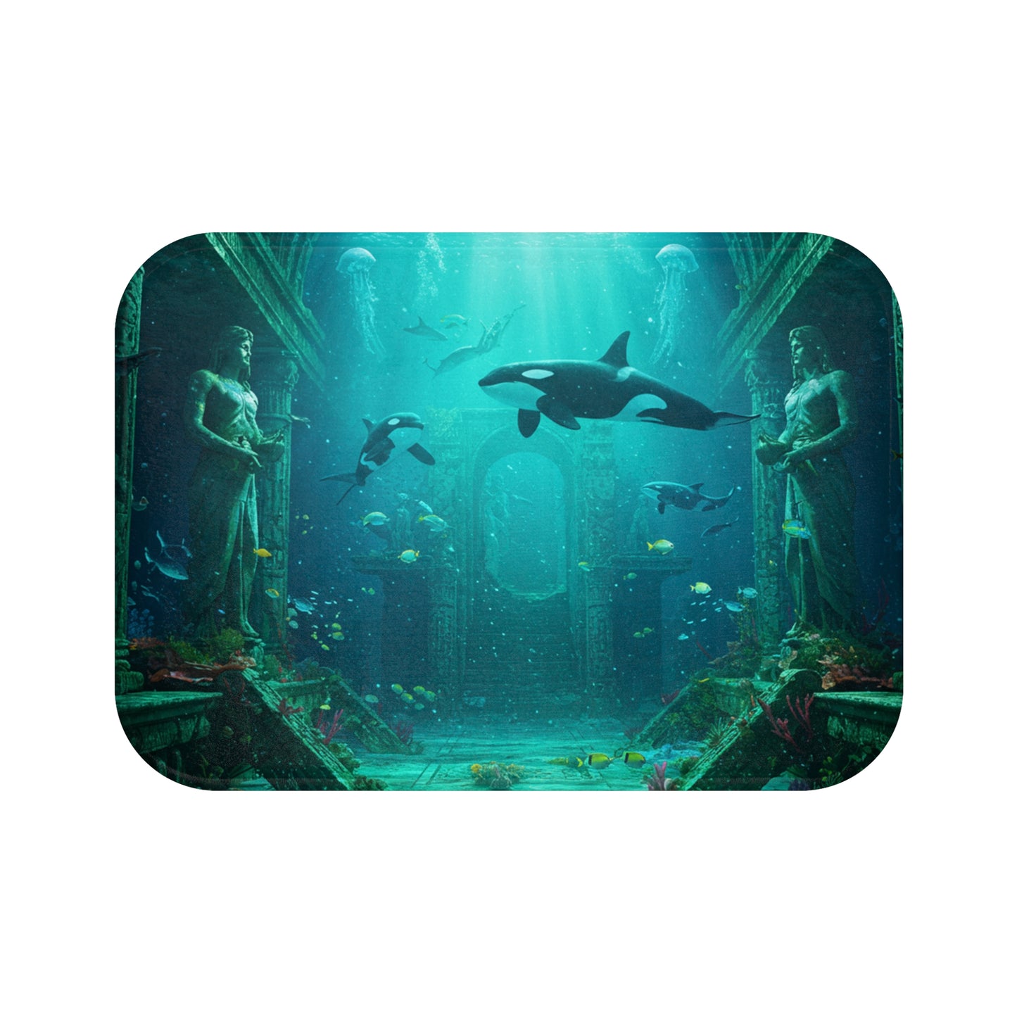 Atlantis Escape Casual Bath Mat #16