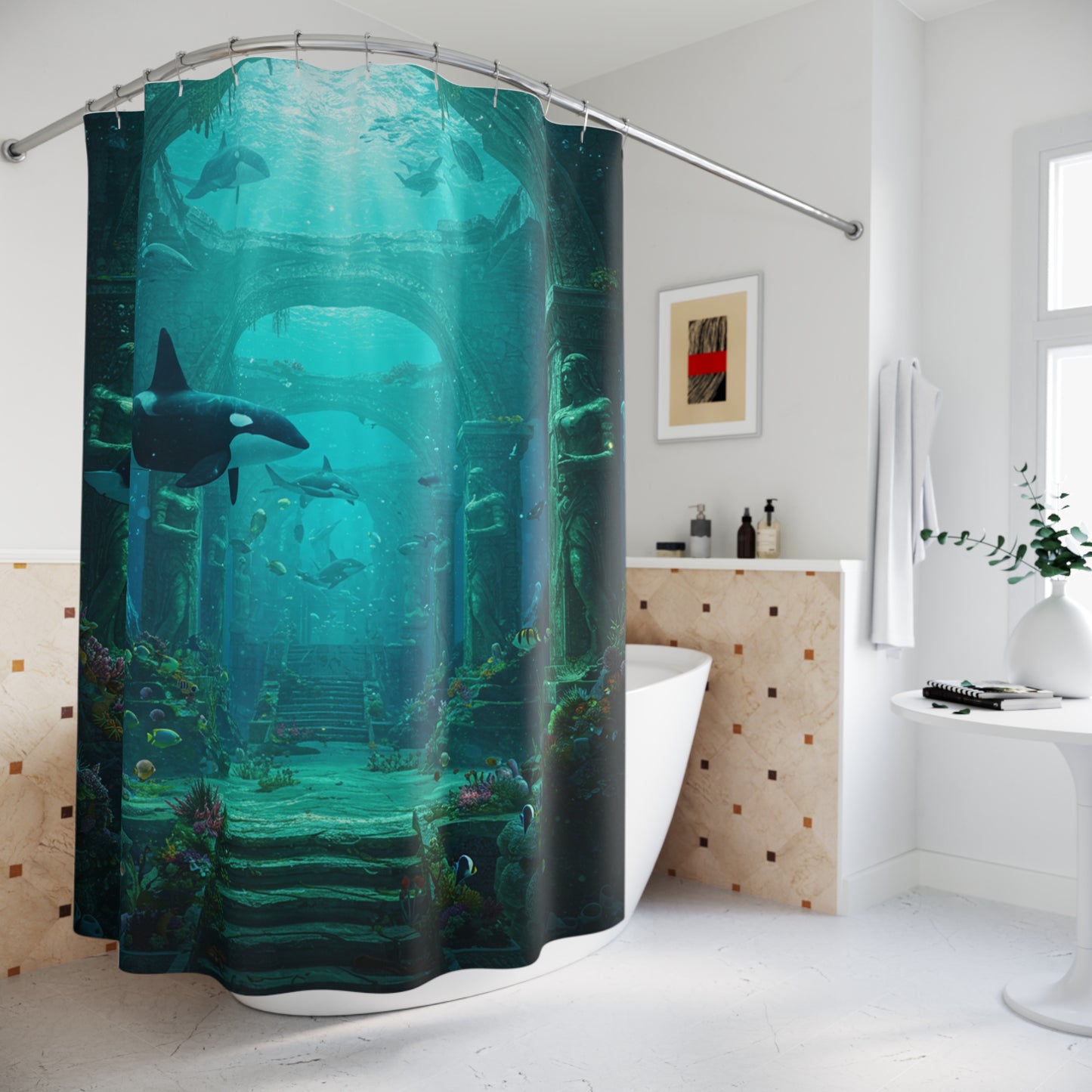Atlantis Edge: The Lost City #12 Shower Curtain