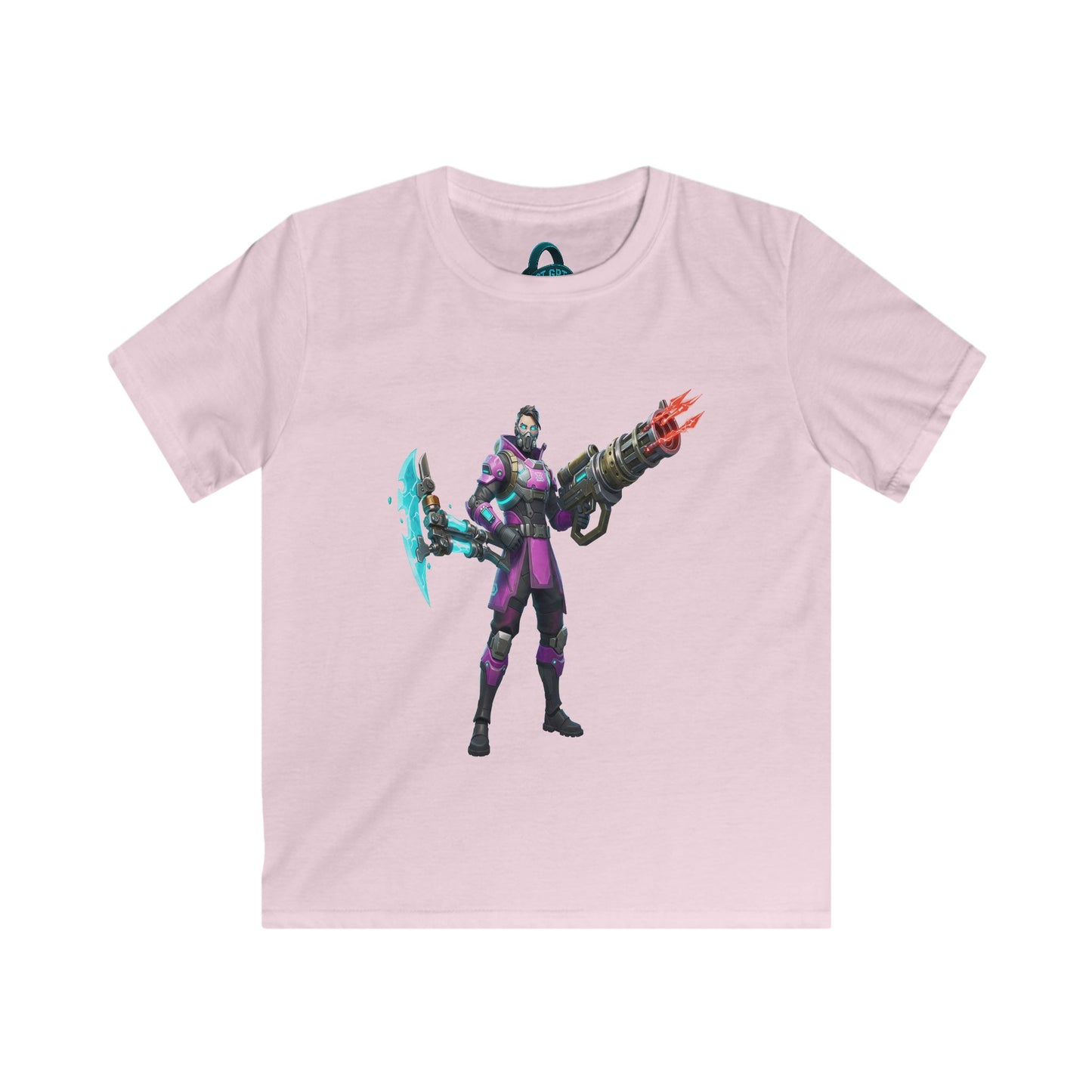 Back to School Defender - Trendy Kids Softstyle Tee