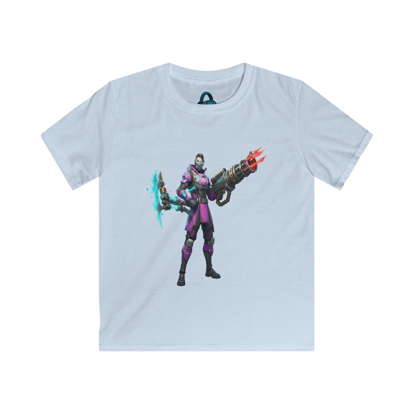 Back to School Defender - Trendy Kids Softstyle Tee