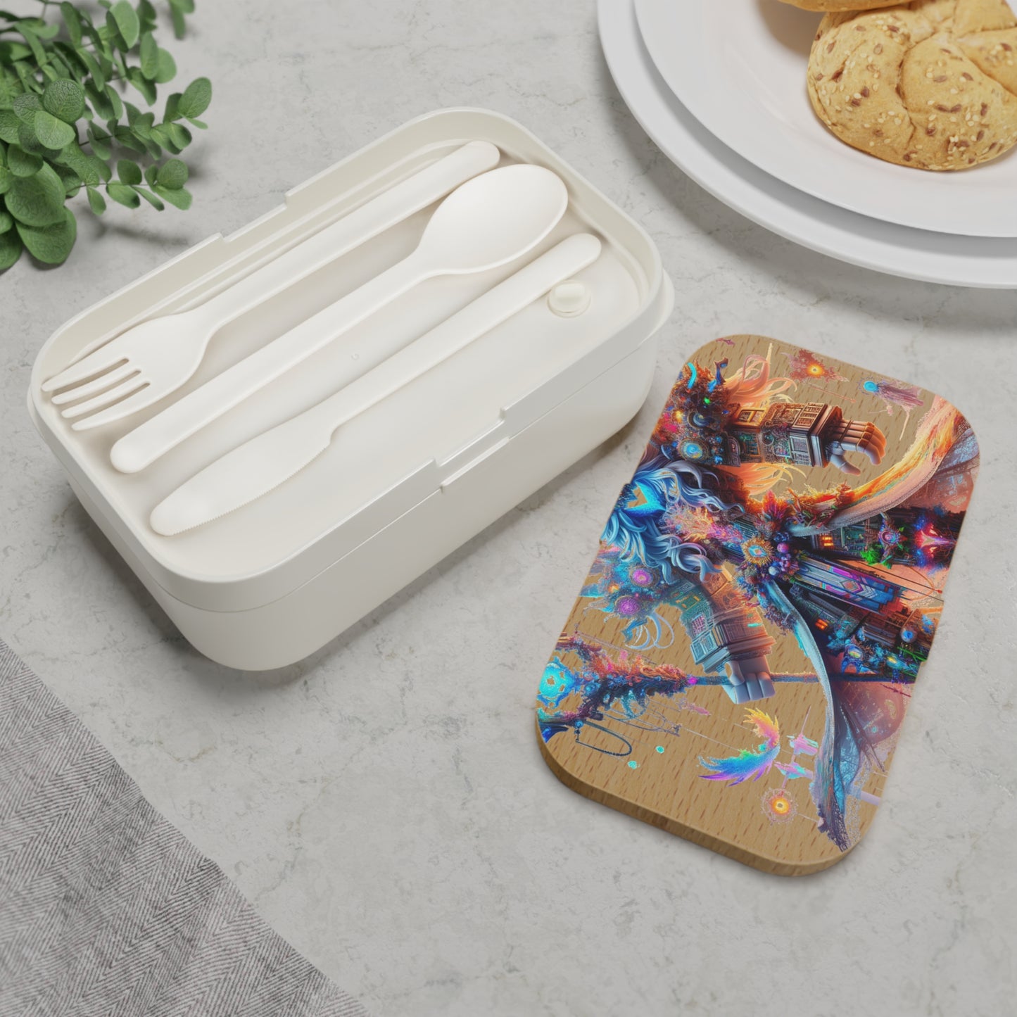 Sleek Minimalist Bento Box - Perfect for Stylish Lunches