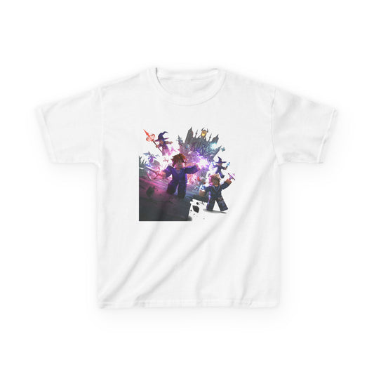 Pixel Pals Playground - Kids' Trendy Voxel Tee