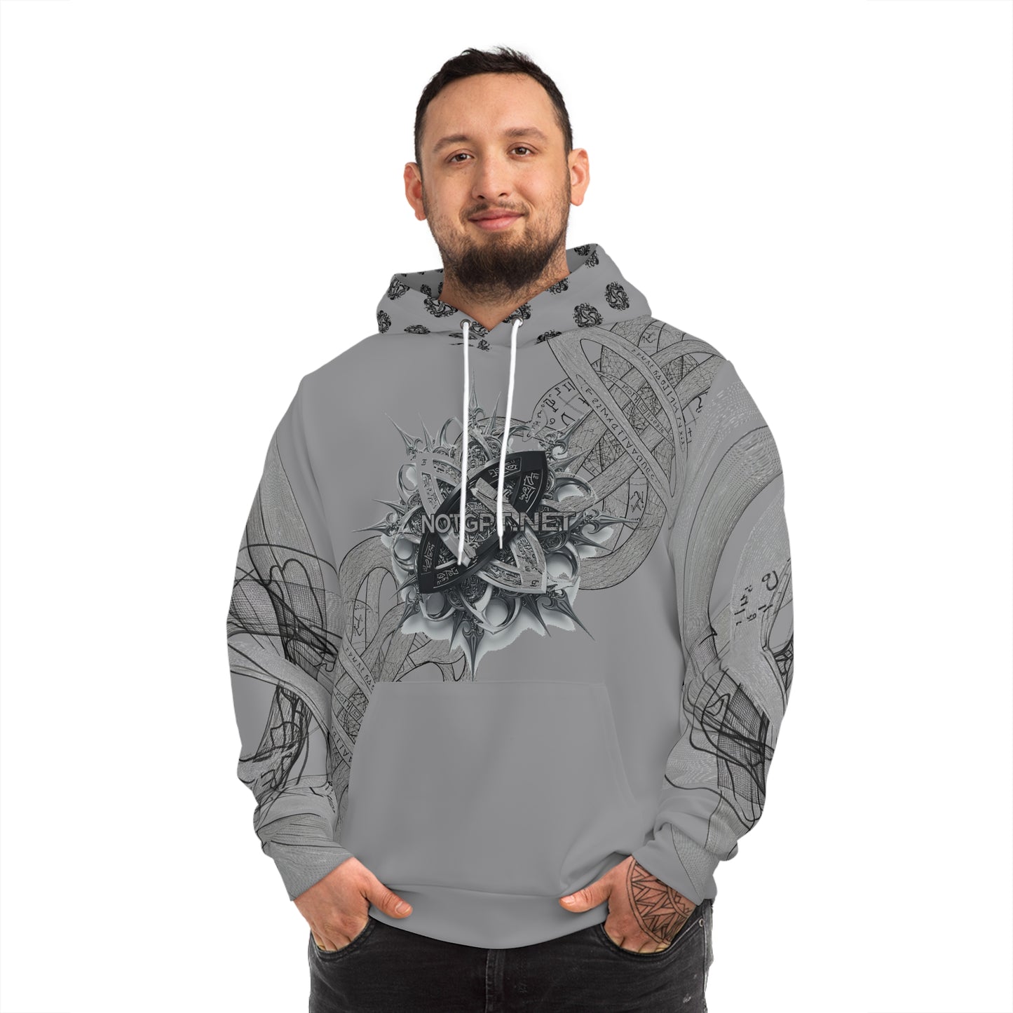NOTGPT ".NET" - Hoodie - All-over Print