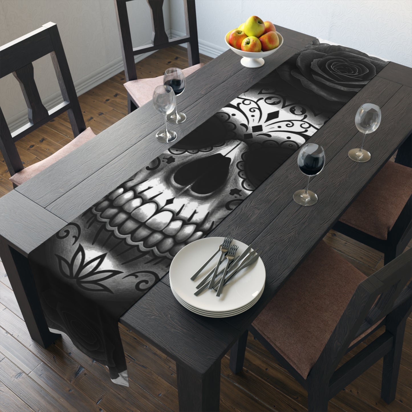 LaCatrina Edge: Bold & Vibrant Table Runner