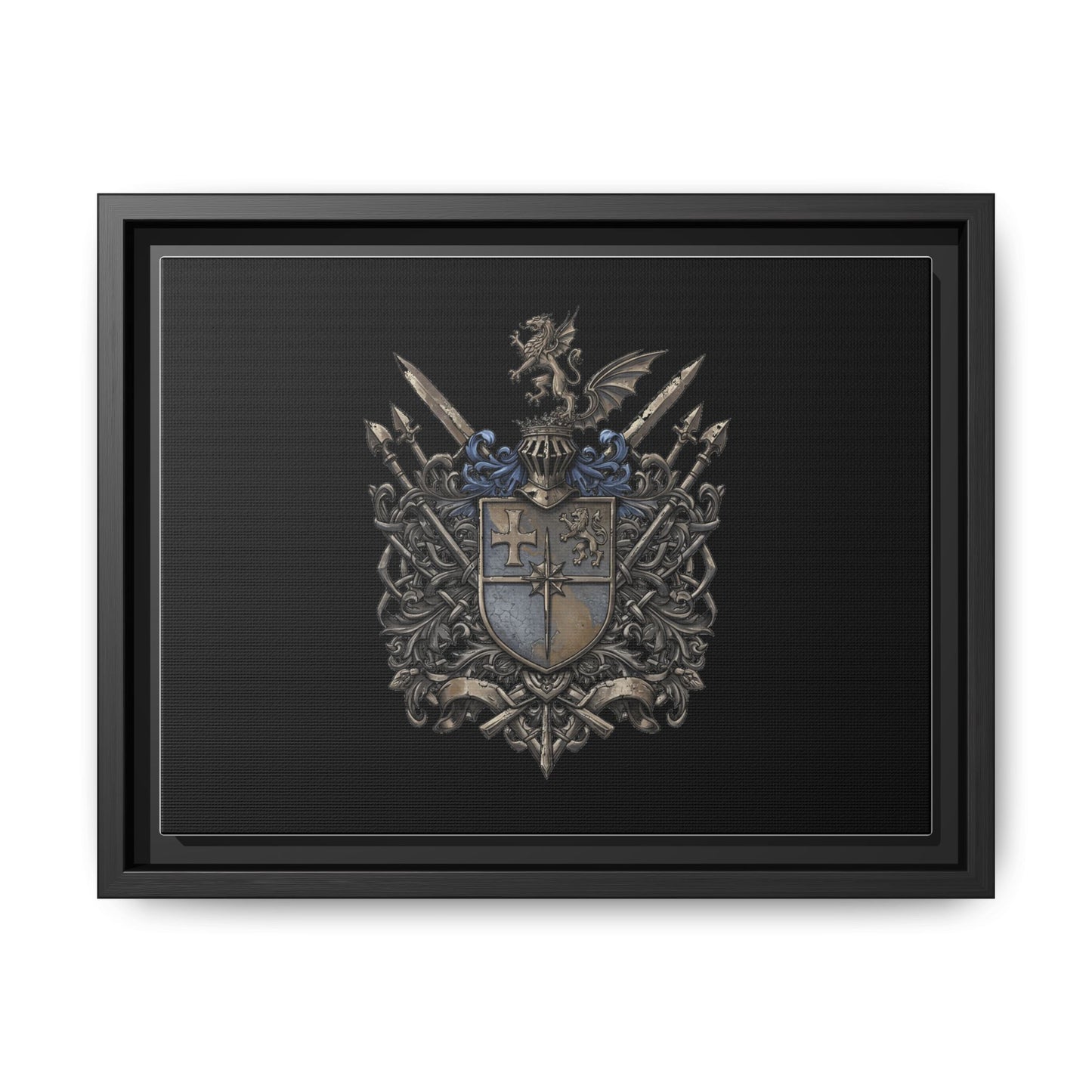 Guild Edition #9: Multicolor Matte Canvas Art