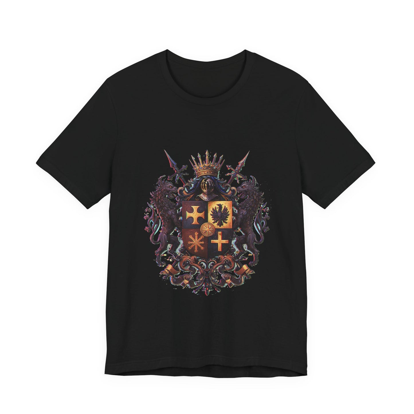Guild Emblem Fusion Tee – Trendy Unisex Style