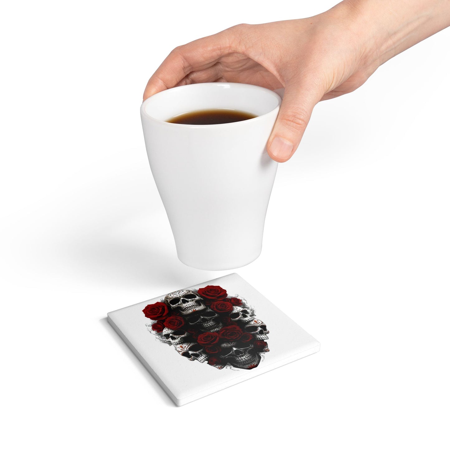 LaCatrina Edge: Ceramic Coaster #18