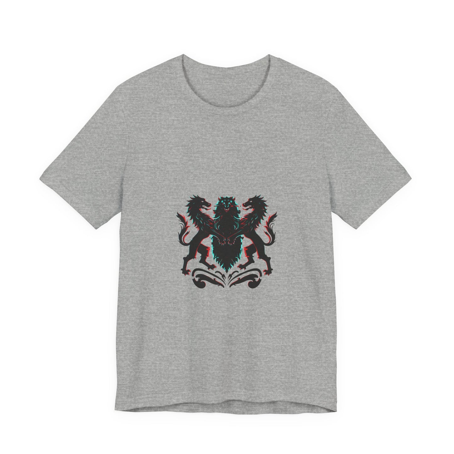Glitch Heraldry Unisex Tee - Trendy NOTGPT Collection