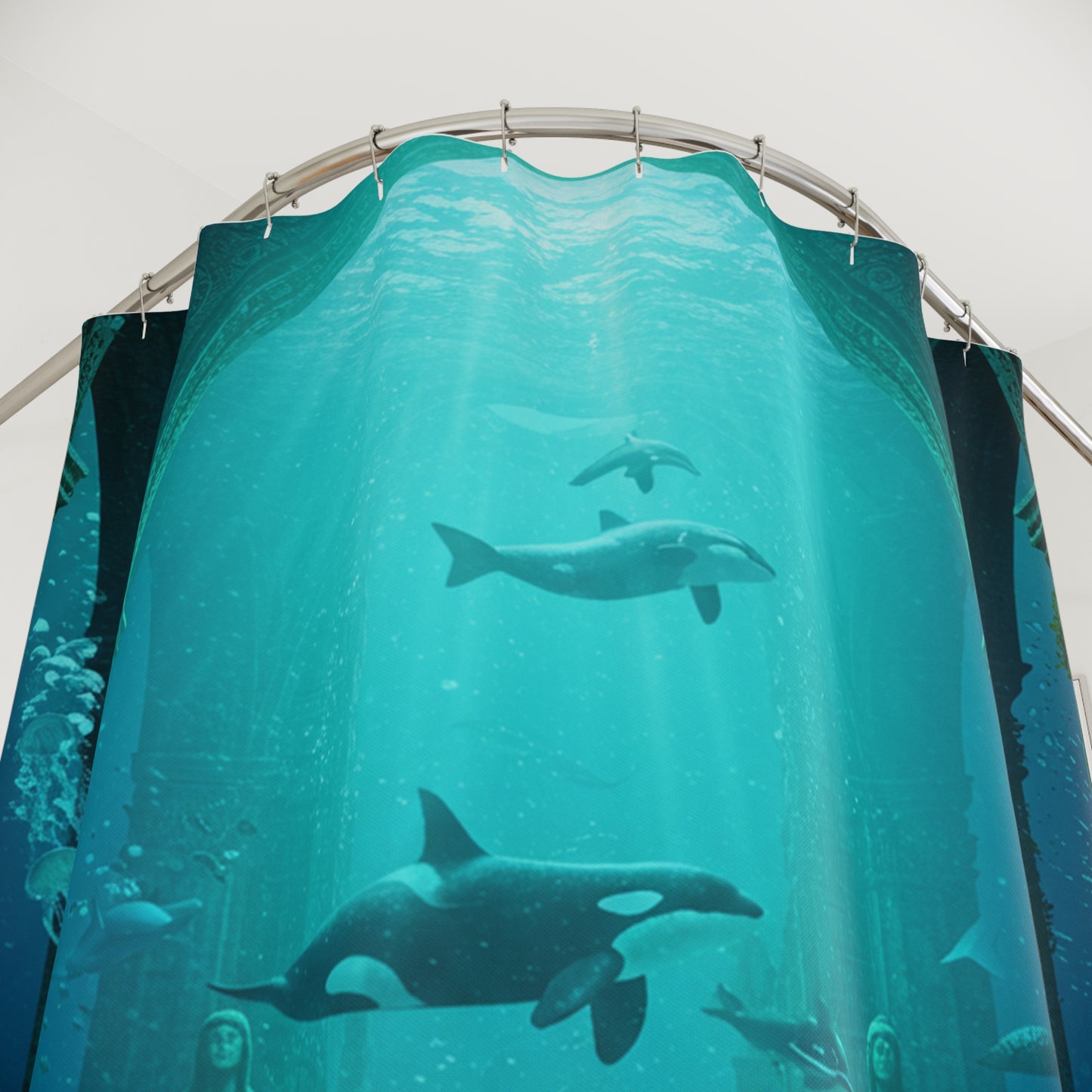 Atlantis Edge: The Lost City Shower Curtain