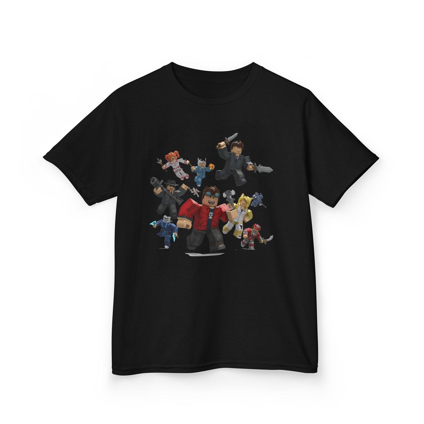 Voxel Adventure Kids Tee - Trendy Cotton Comfort