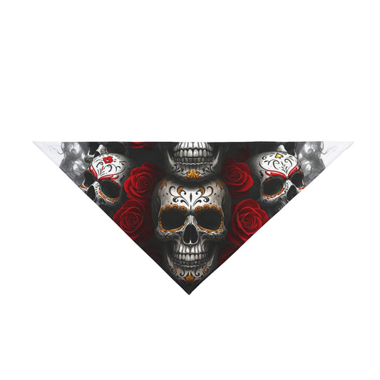 LaCatrina Edge: Chic Skull Pet Bandana #42