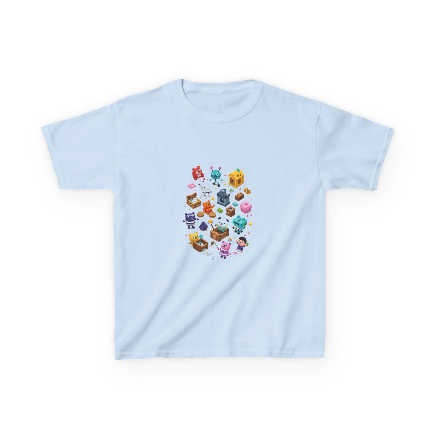 Level-Up Bocatoca Kids Game Tee #16 - Perfect for School!