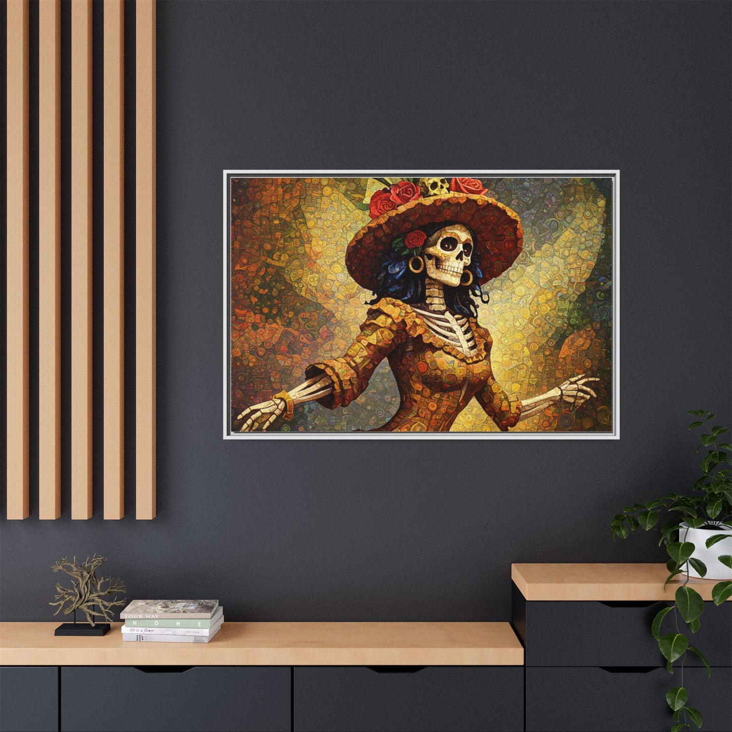 LaCatrina Elegance #18 - Professional Framed Matte Canvas