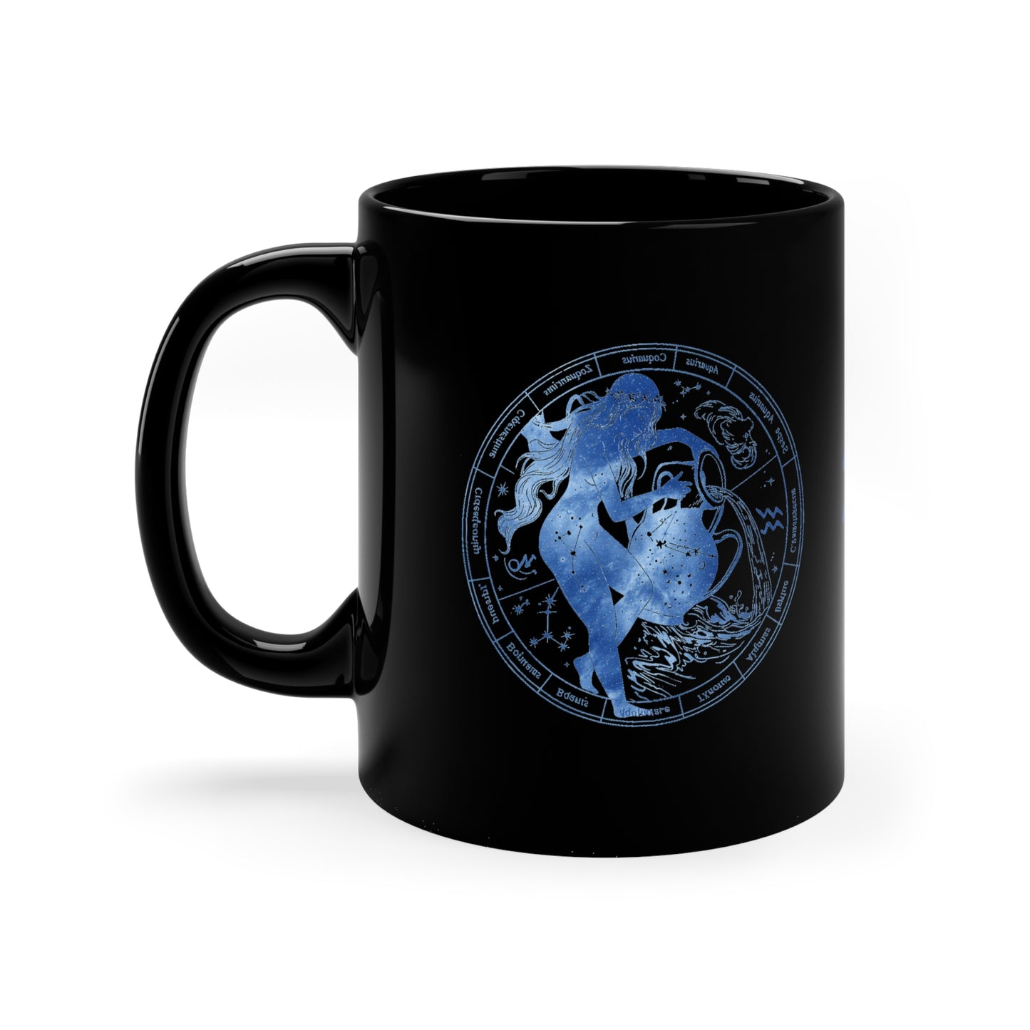 Aquarius Zodiac Coffee Mug | Horoscope Gift for Astrology Lovers, Star Sign Decor, Unique Gift for Birthdays, Home & Kitchen
