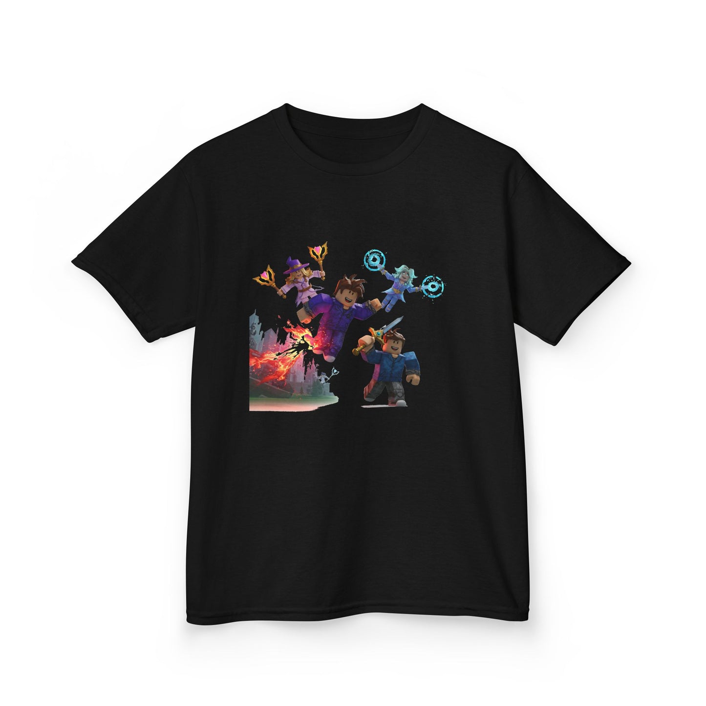 Pixel Pals Adventure - Trendy Kids Heavy Cotton™ Tee