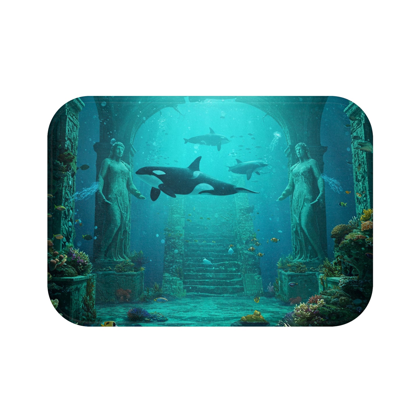 Atlantis Escape Casual Bath Mat