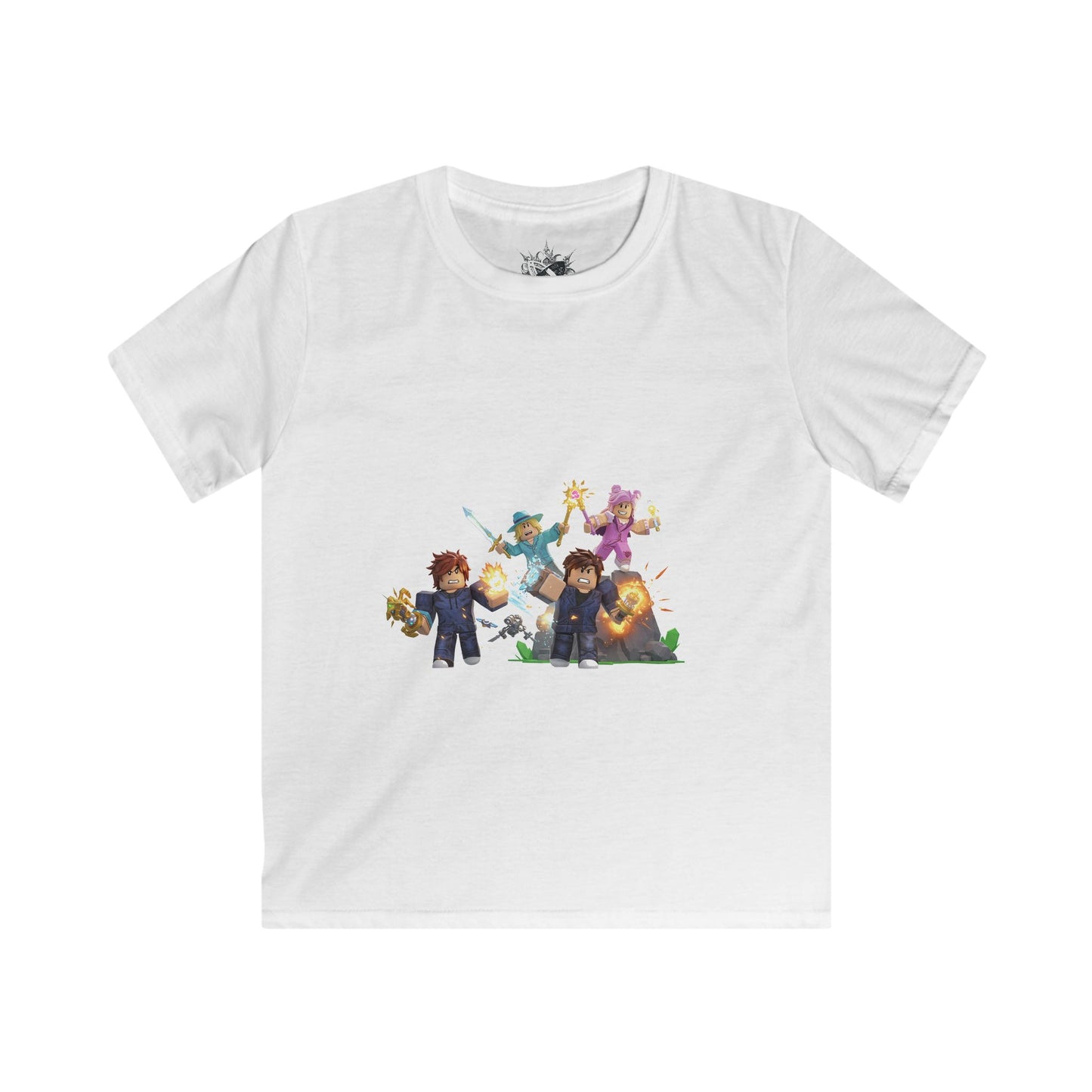 Little Trendsetter's Voxel Adventure Tee - Back to School Edition