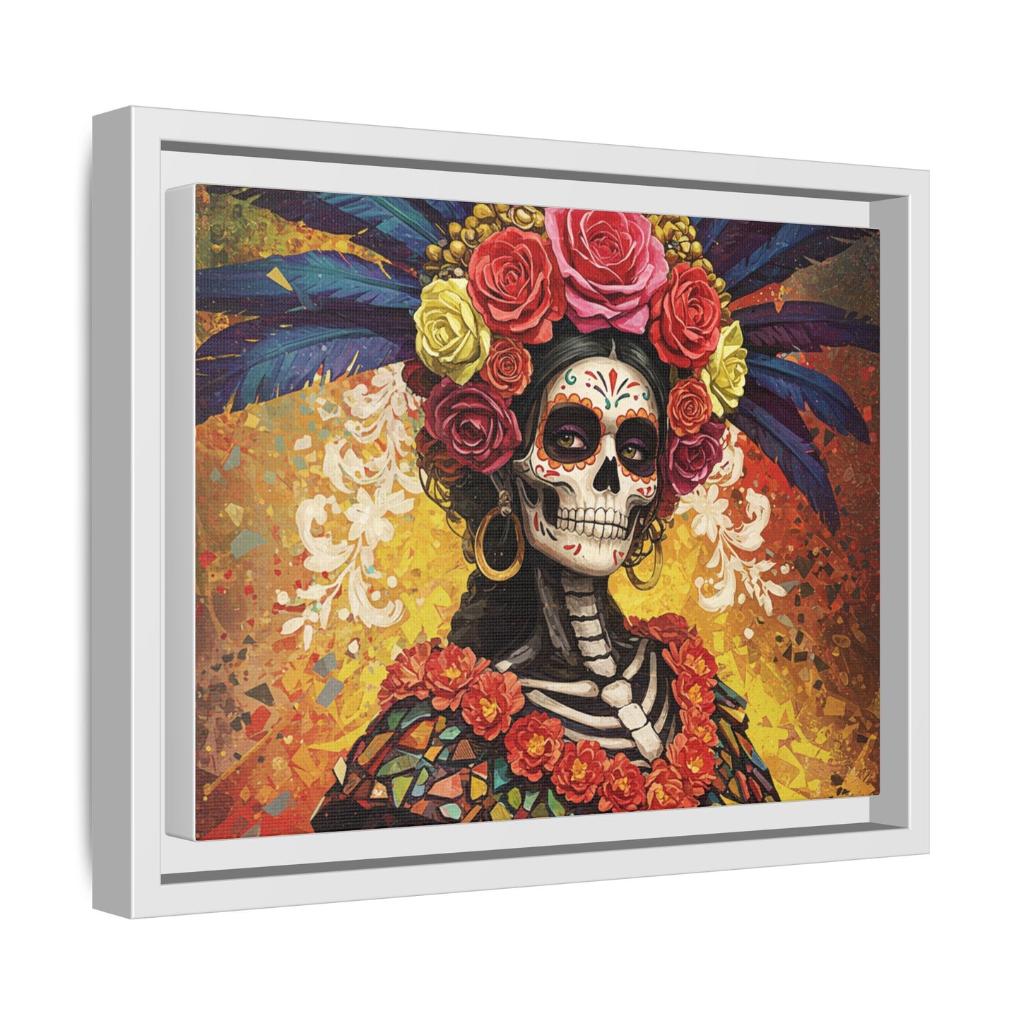 LaCatrina Elegance: Framed Matte Canvas Art #10