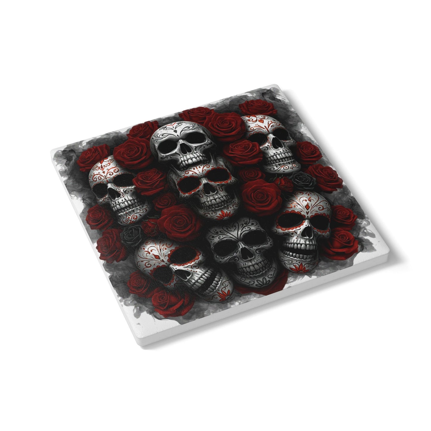 LaCatrina Edge: Ceramic Coaster #25 - Embrace Your Bold Side