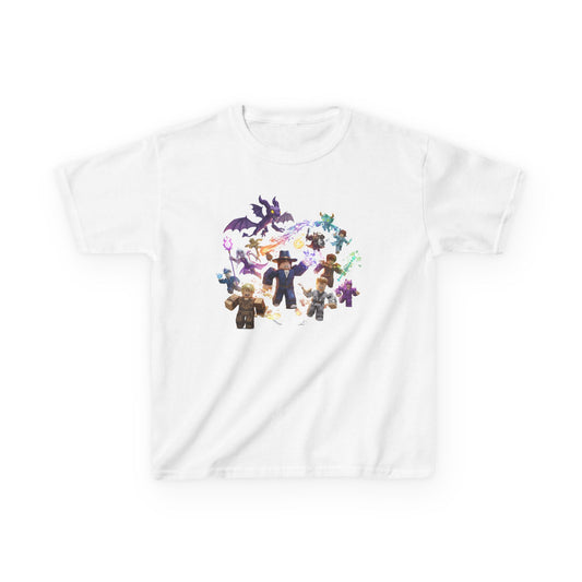 Pixel Pals Adventure - Kids' Trendy Voxel Tee